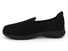 Women's Black Flyknit Athletic Slip On