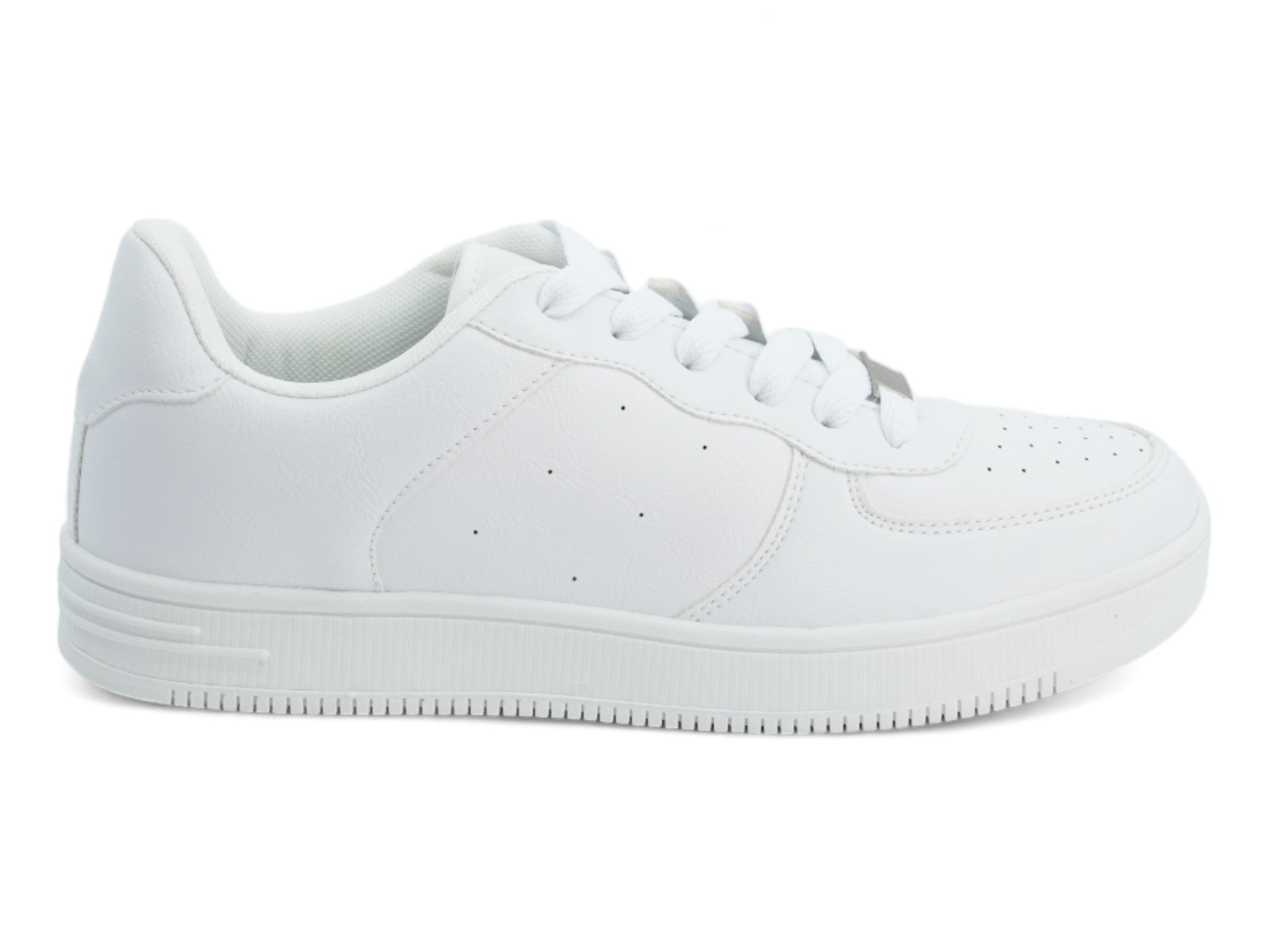 Women's White Classic Court Sneaker