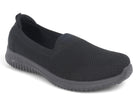 Women's Black Low Cut Athletic Slip On