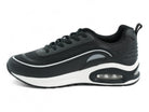 Women's Black & White Bubble Athletic  Sneaker