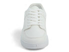 Women's White Court Side Sneaker