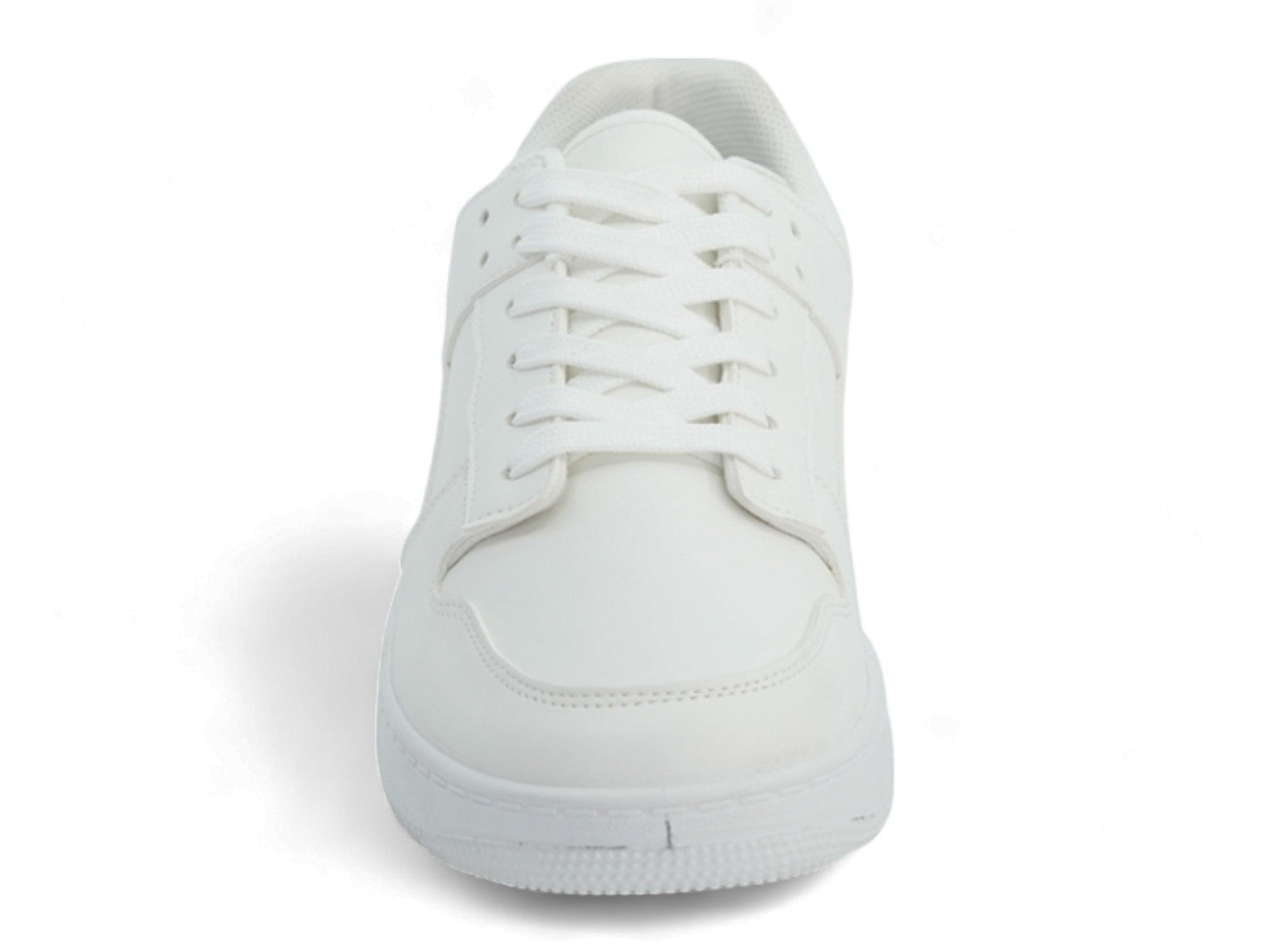 Women's White Court Side Sneaker