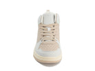 Women's Beige Basketball High Top Sneaker