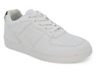 Women's White & Black Court Sneaker