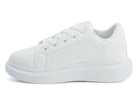 Women's Classic White Vegan Leather Causal Sneaker