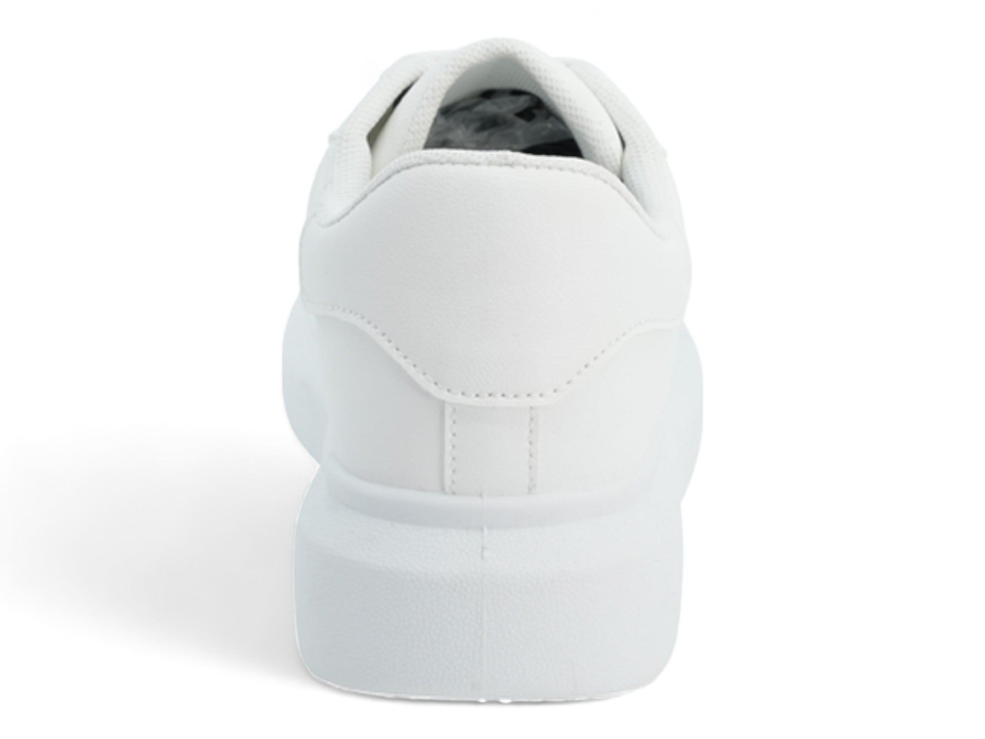 Women's Classic White Vegan Leather Causal Sneaker