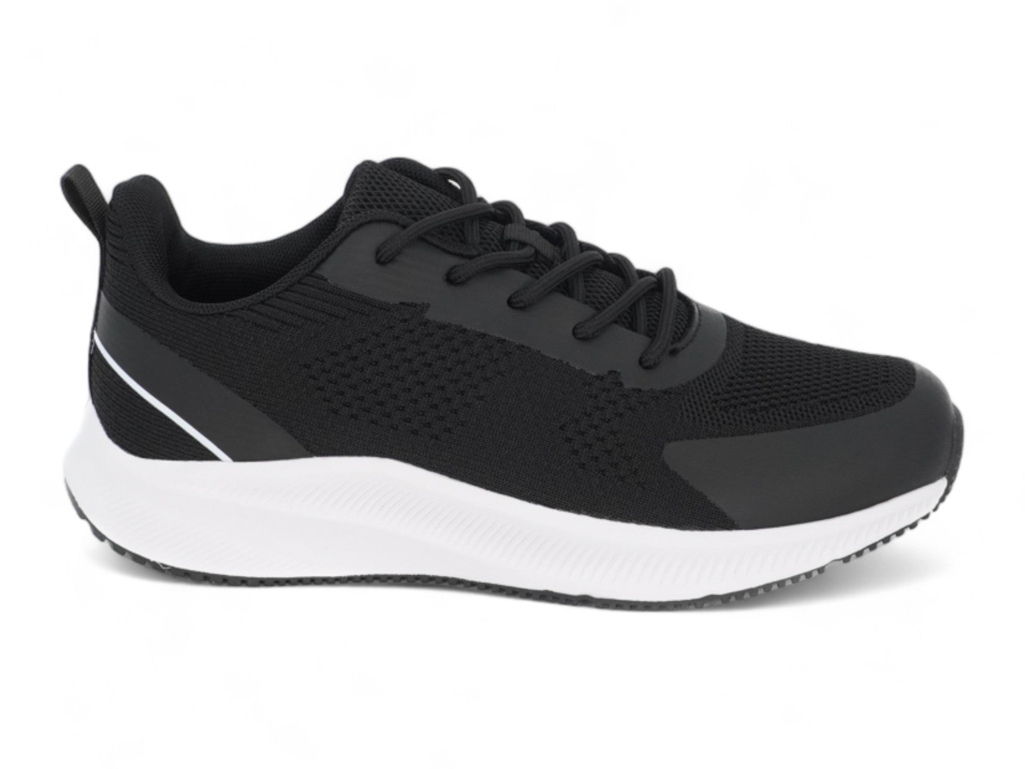 Women's Black & White Ahtletic Sneaker