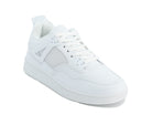 Women's White Netted Court Side Sneaker