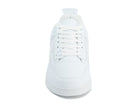 Women's White Netted Court Side Sneaker