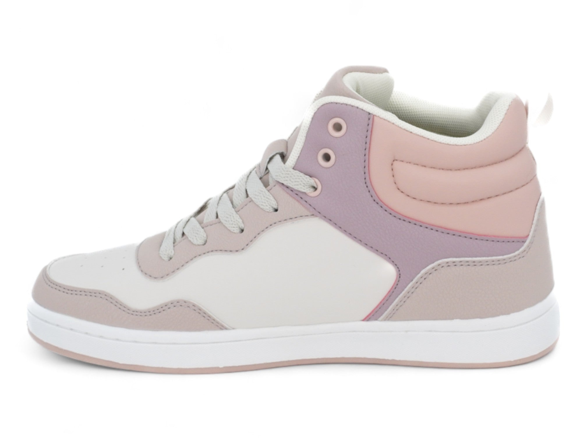 Women's Mauve & Pink High Top Sneaker