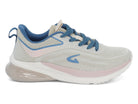 Women's Beige & Blue Bubble Athletic Sneaker