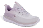 Women's White & Pink Mesh Athletic Sneaker