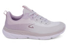 Women's White & Pink Mesh Athletic Sneaker