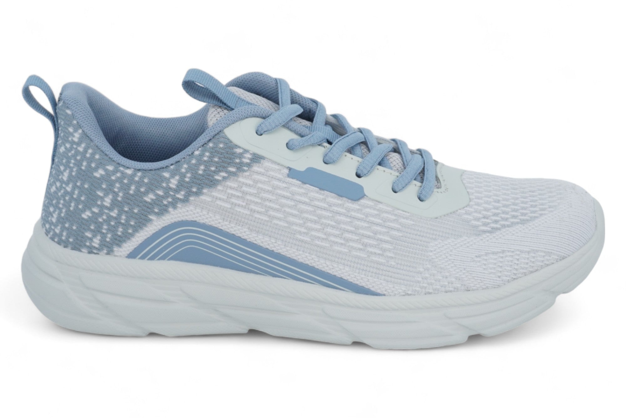 Women's Blue Slim Flyknit Athletic Sneaker