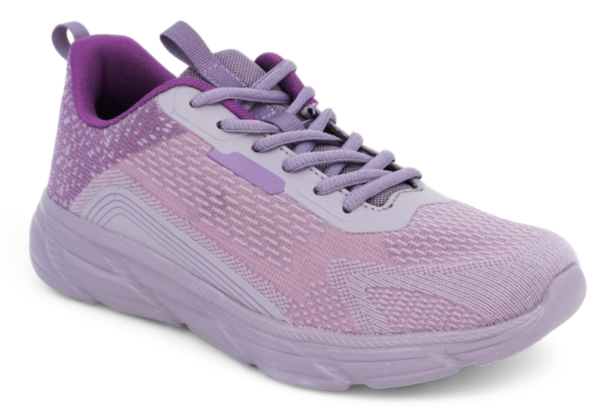 Women's Purple Slim Flyknit Athletic Sneaker