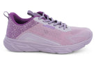 Women's Purple Slim Flyknit Athletic Sneaker