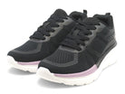 Women's Black Low Cut Athletic Sneaker