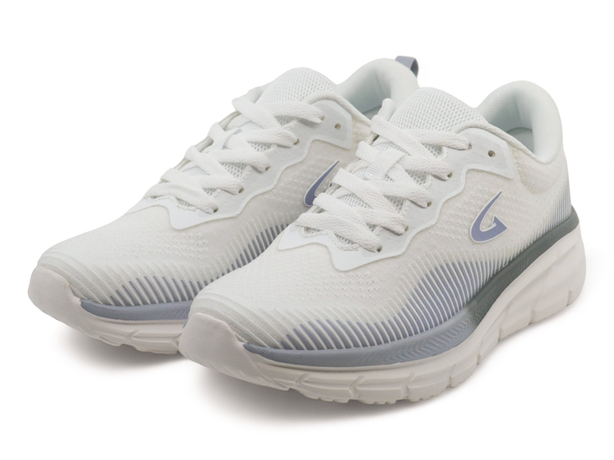 Women's White Low Cut Athletic Sneaker