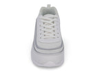 Women's White Bubble Athletic Sneaker