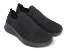 Women's Black Flyknit Step-In Sneaker