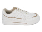 Women's Taupe & White Lexi Sneaker