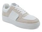 Women's Gray & Beige Court Side Sneaker