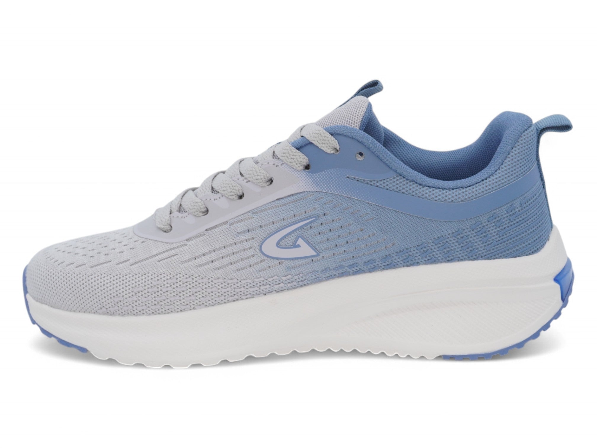 Women's Blue & White Ombré Athletic Sneaker