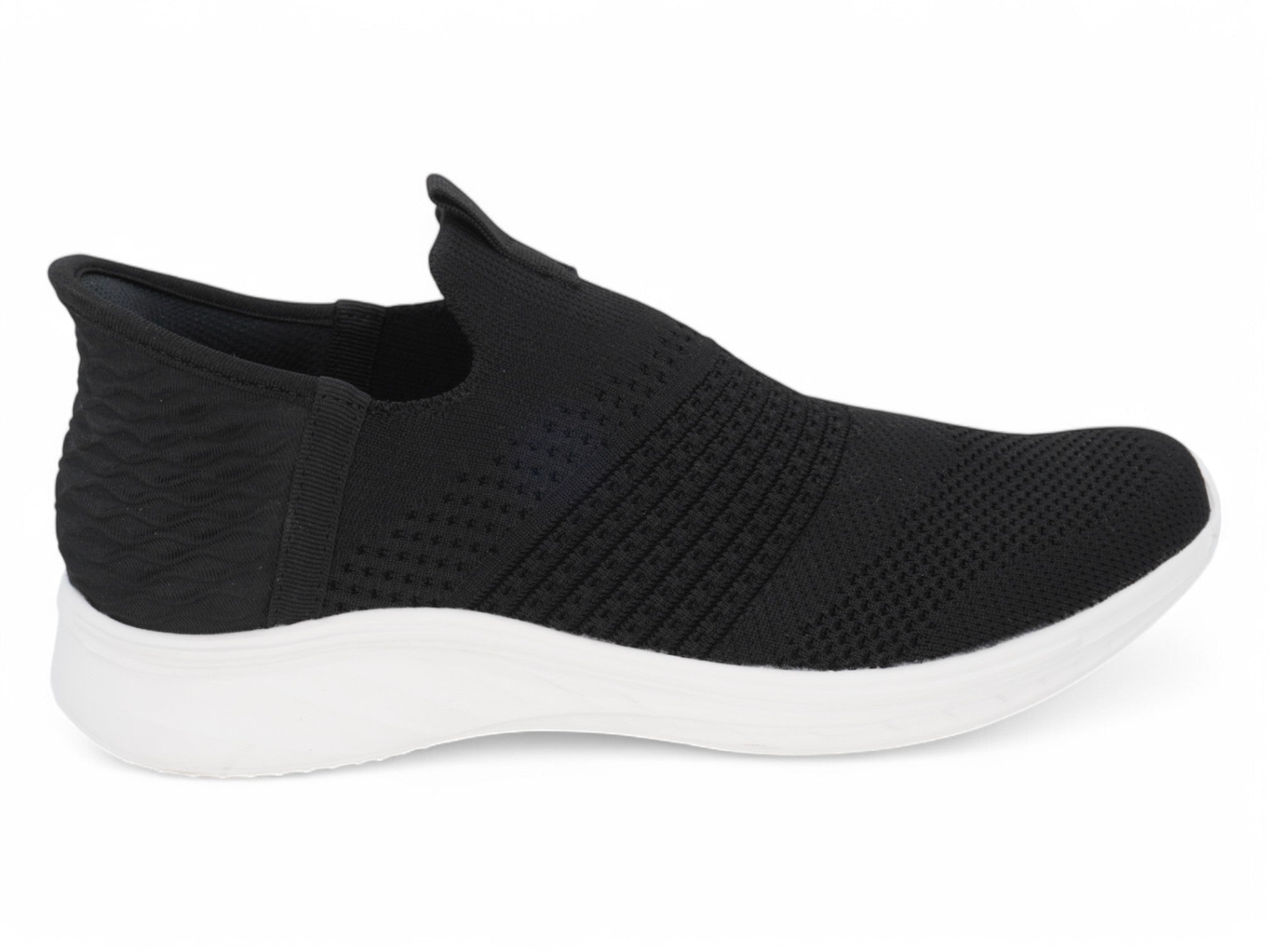 Women's Black Step-In Sneaker