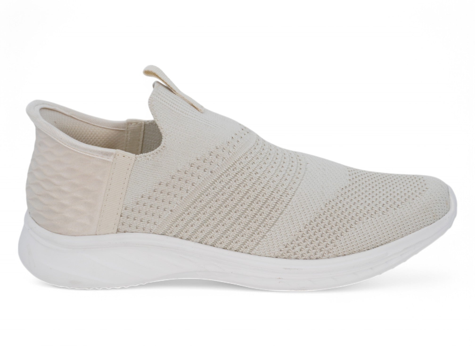 Women's Beige Step-In Sneaker