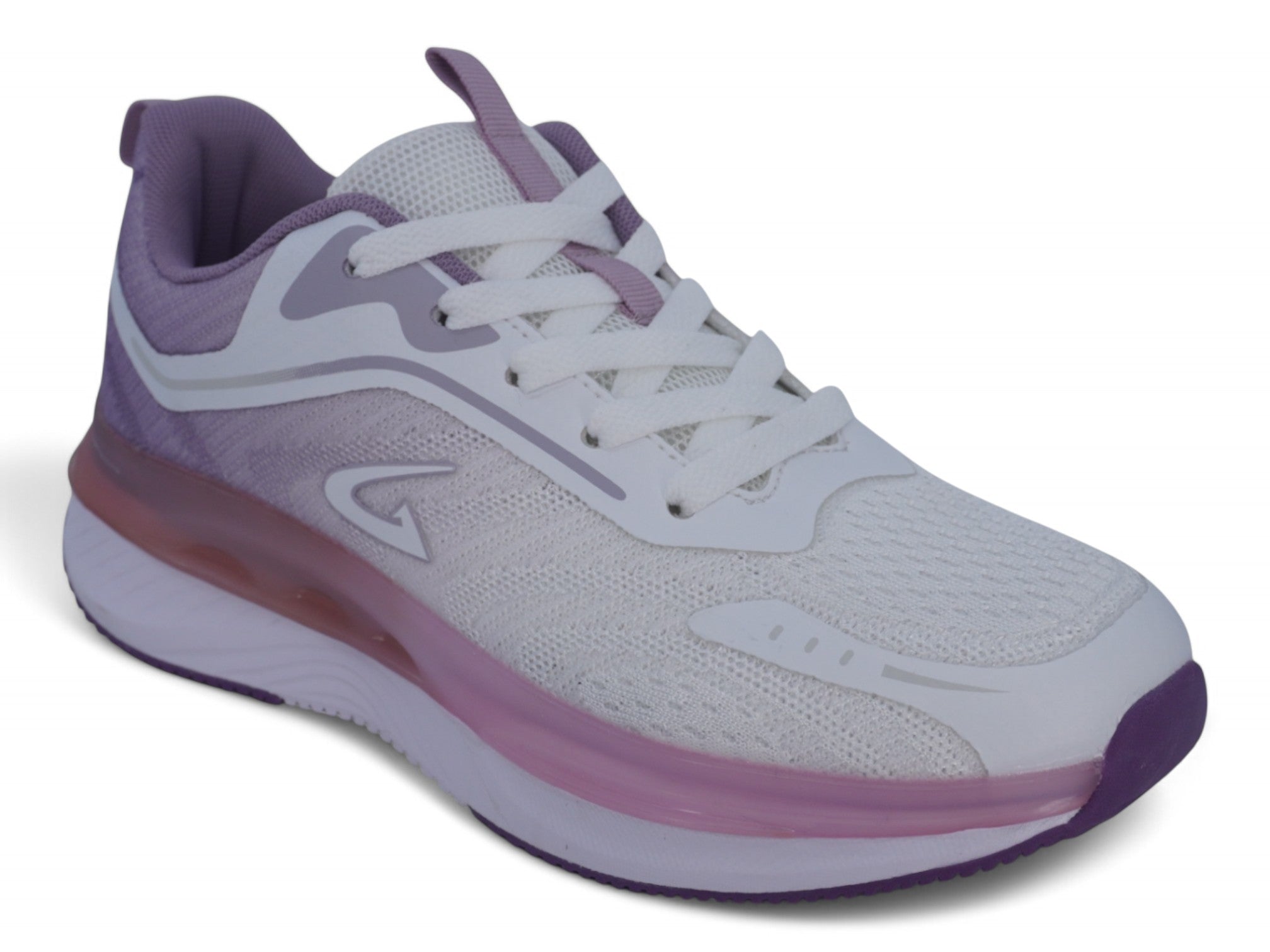 Women's Icy Mauve & White Athletic Sneaker