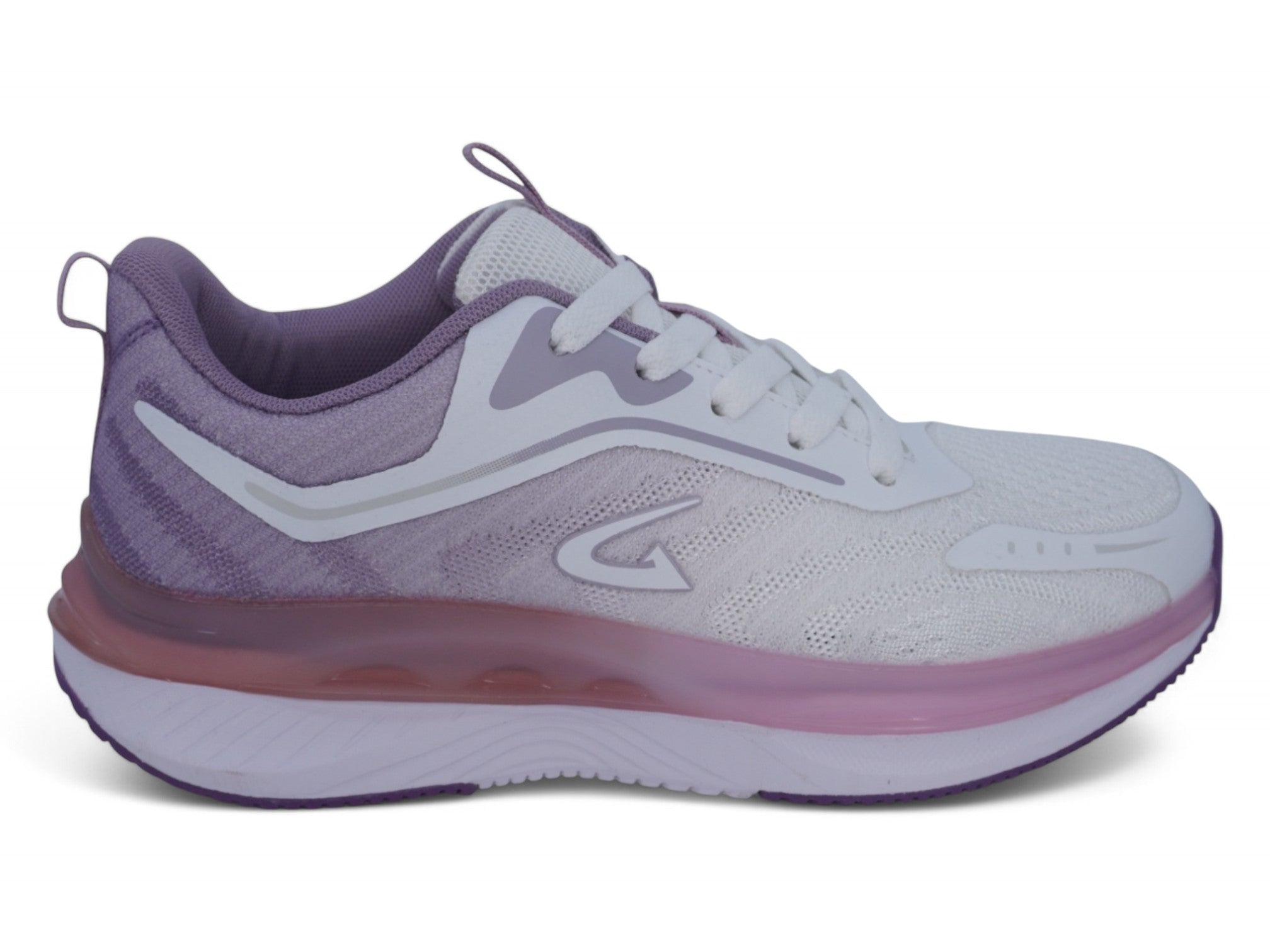 Women's Icy Mauve & White Athletic Sneaker