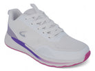 Women's Pink & White Striped Athletic Sneaker