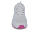 Women's Pink & White Striped Athletic Sneaker