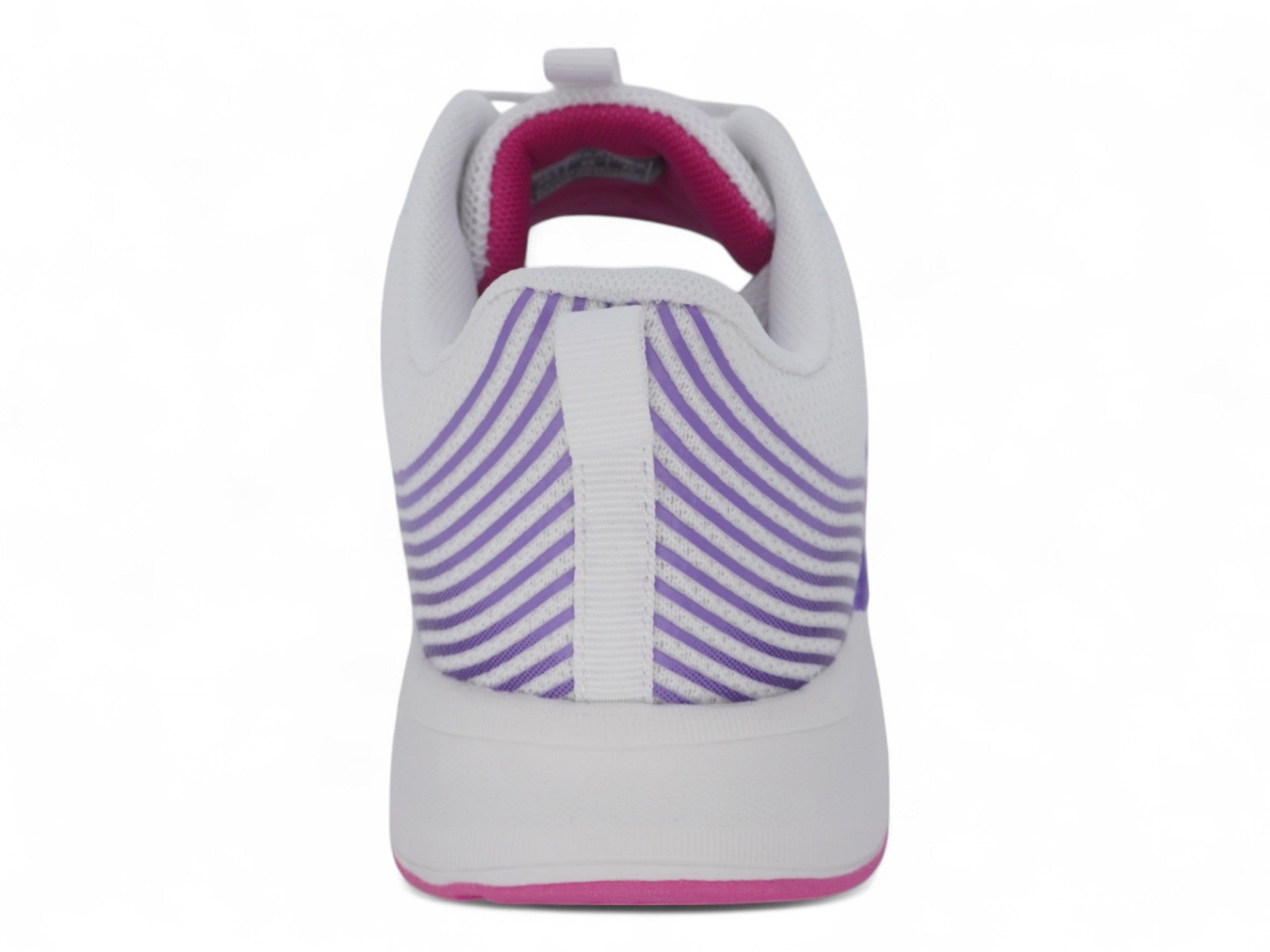Women's Pink & White Striped Athletic Sneaker