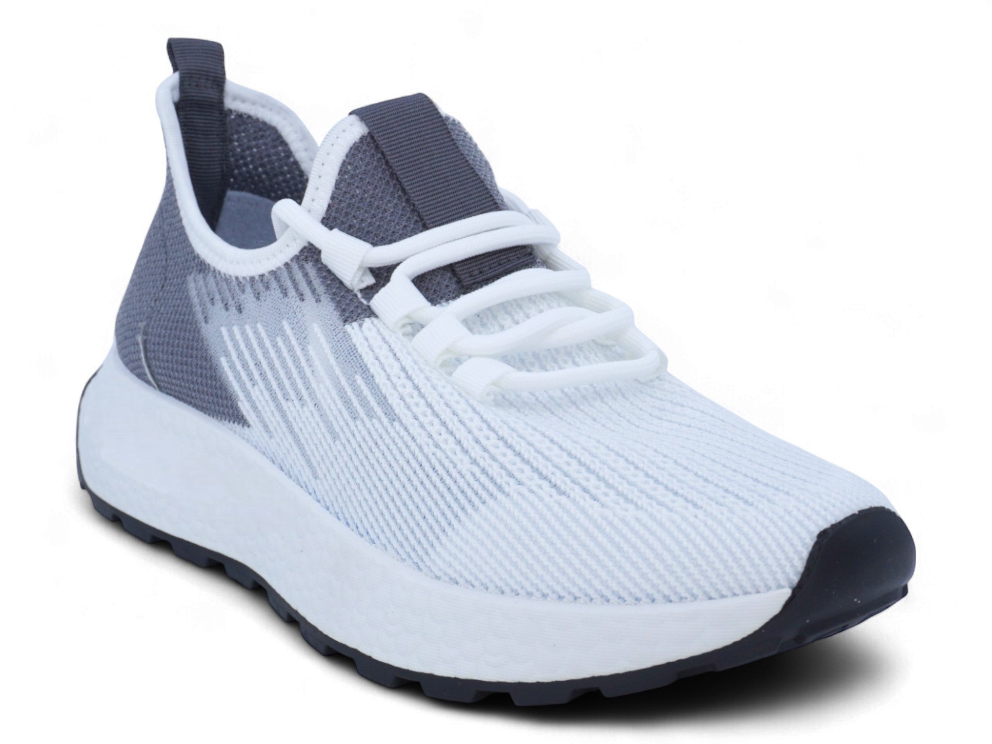 Women's Gray & White Frosted Sneaker