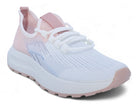 Women's Pink & White Frosted Sneaker