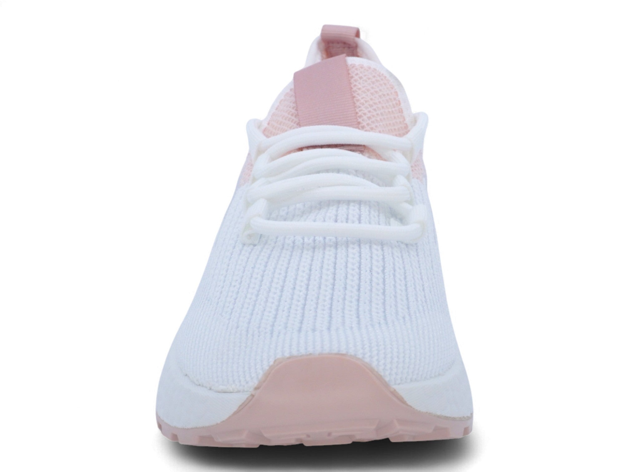 Women's Pink & White Frosted Sneaker