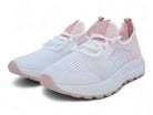 Women's Pink & White Frosted Sneaker