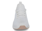 Women's White Mesh Bubble Sneaker