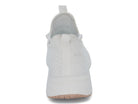 Women's White Mesh Bubble Sneaker