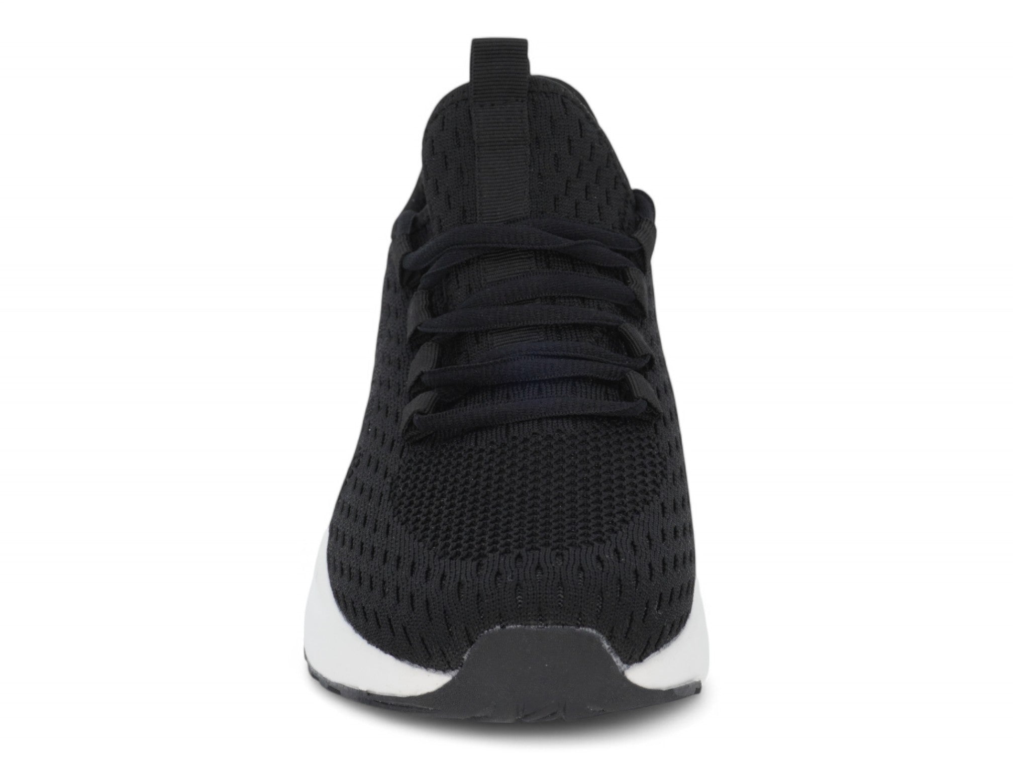 Women's Black Mesh Bubble Sneaker