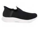 Women's Black Breathable Step-In Sneaker