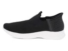 Women's Black Breathable Step-In Sneaker