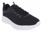 Women's Black Jacquard Athletic Sneaker