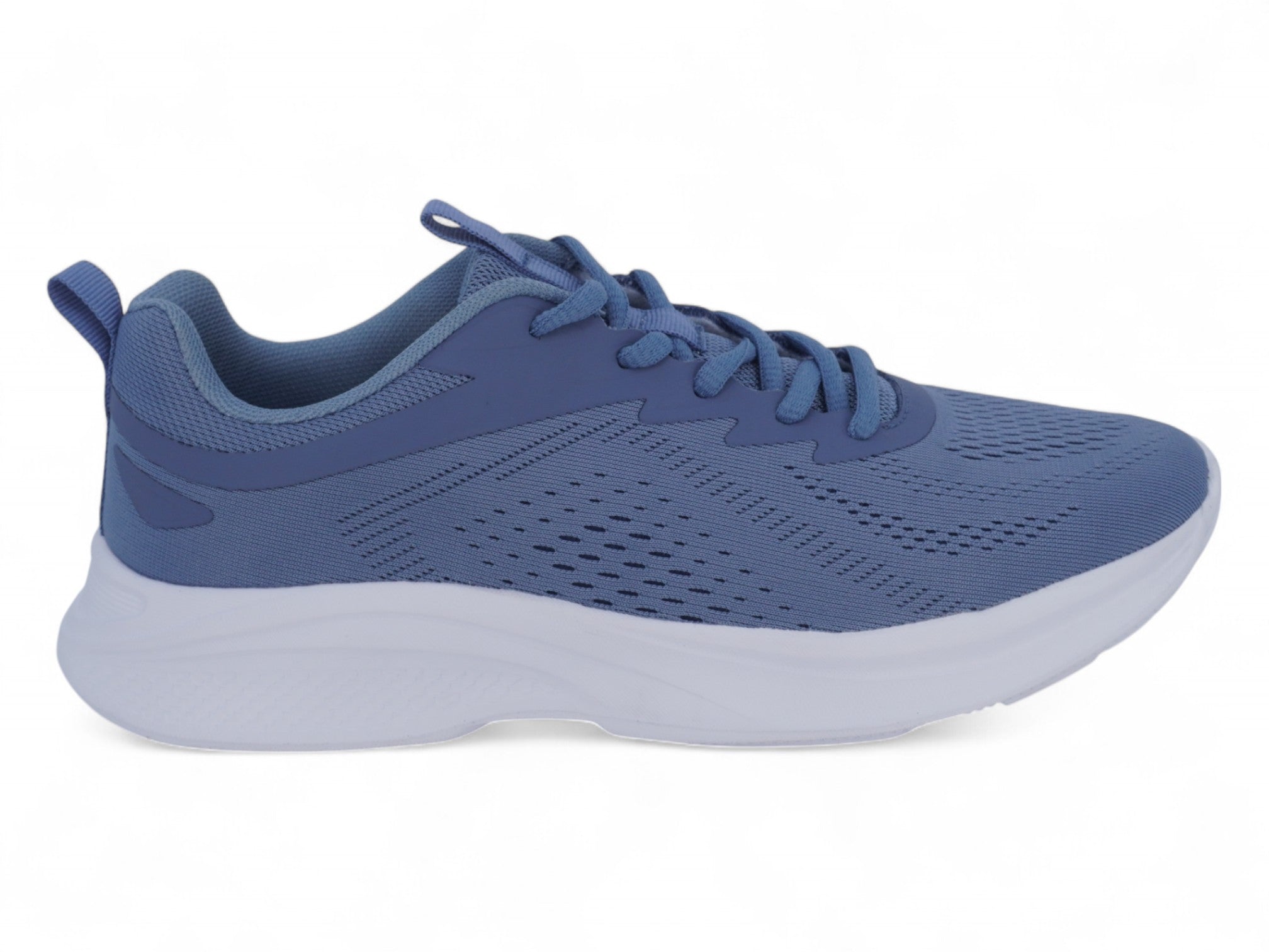 Women's Dusty Blue Jacquard Athletic Sneaker