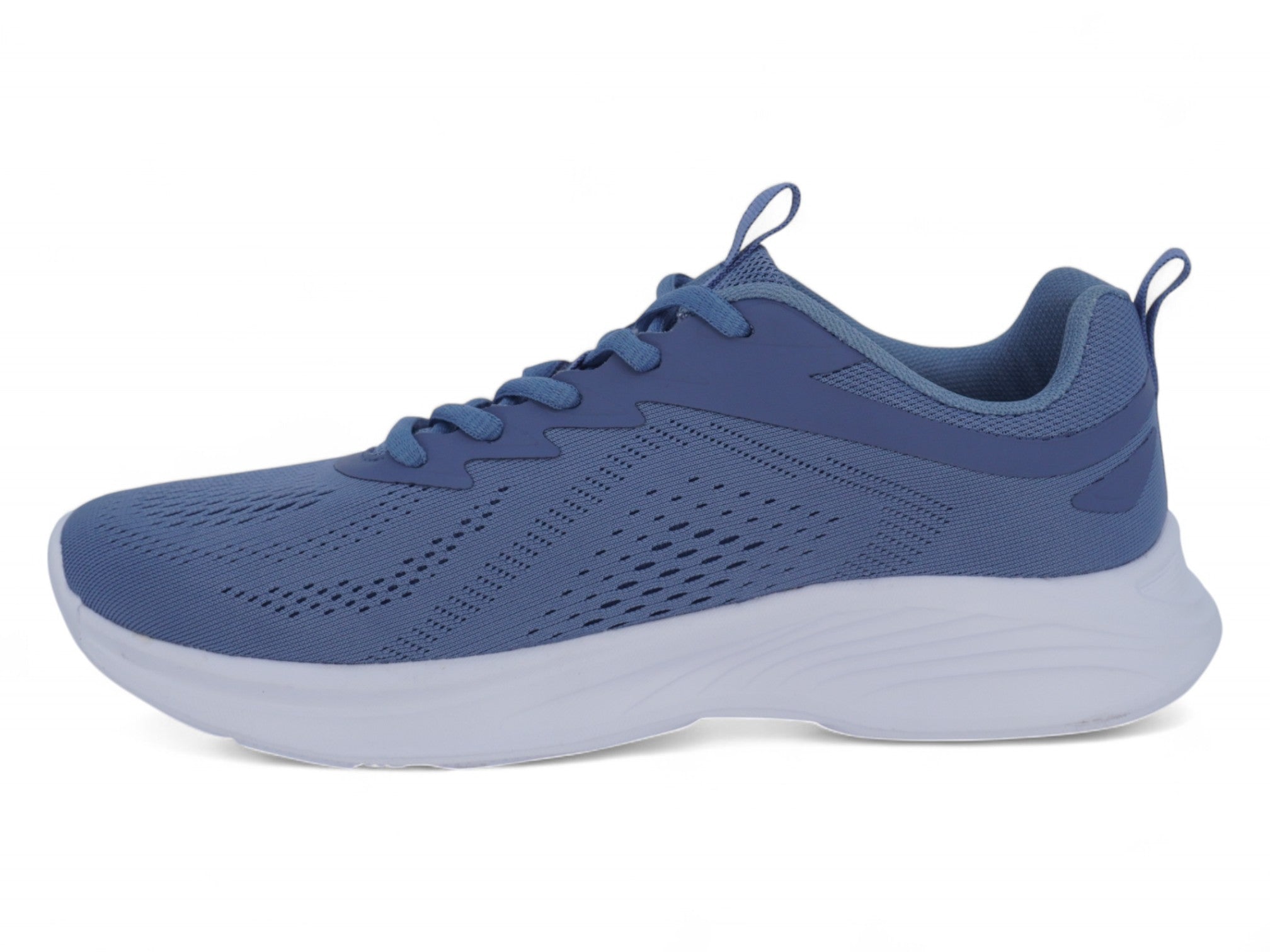 Women's Dusty Blue Jacquard Athletic Sneaker