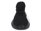 Women's Black Sporty Fly Knit Sneaker