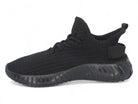 Women's Black Sporty Fly Knit Sneaker