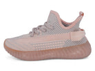 Women's Pink Sporty Fly Knit Sneaker