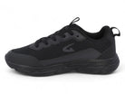 Women's Black Mesh Triple Black Jogger